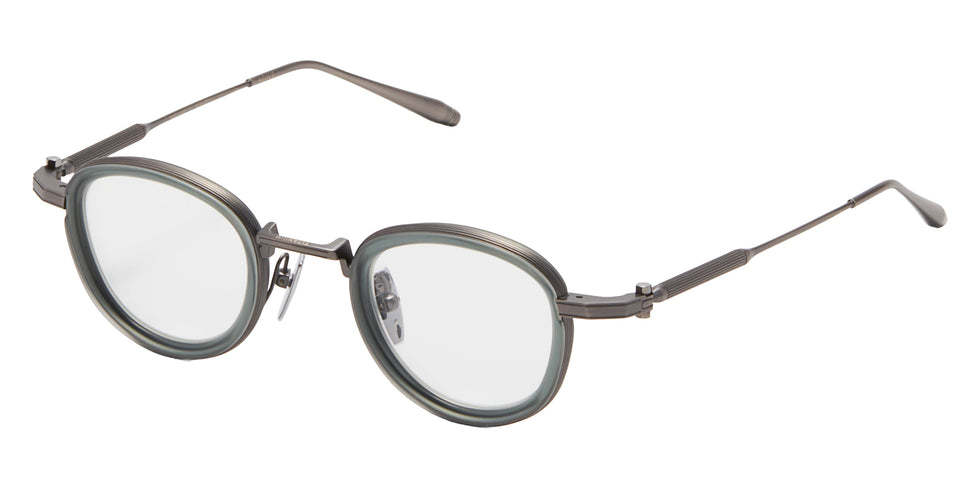 Akoni Agile 416B 41 - Matte Antiqued Silver/Matte Crystal Blue Gray #id:akoagile416b_s:104105