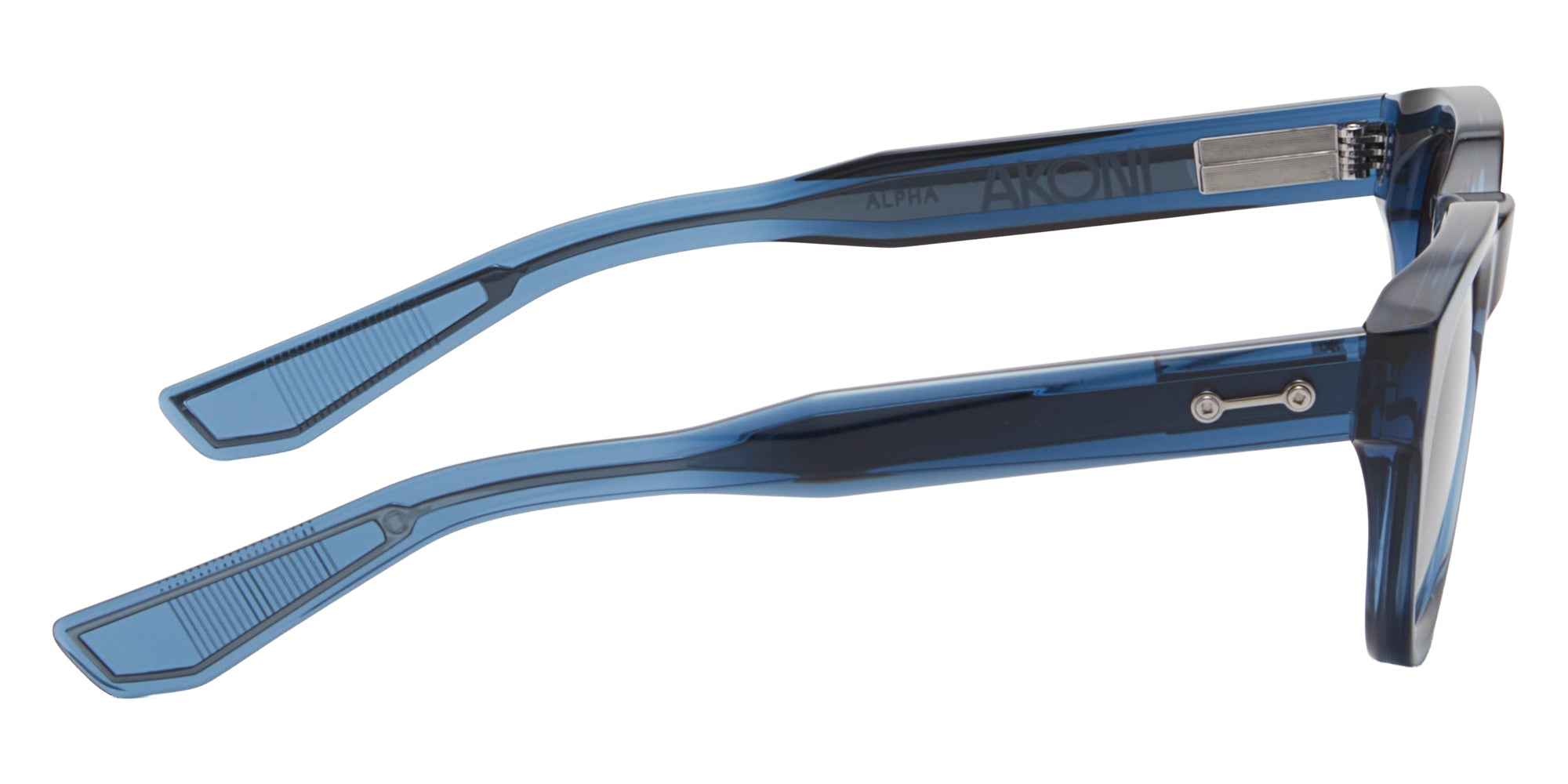 Akoni Alpha 109C 50 - Blue Crystal/Black Palladium #id:akoalpha109c_s:100110