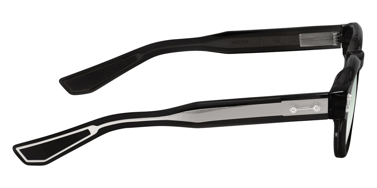 Akoni Andra Rx 549A 47 - Crystal Black/Black Rhodium #id:akoandrarx549a_s:104110