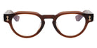 Akoni Andra Rx 549C 47 - Crystal Dark Brown/12k Gold #id:akoandrarx549c_s:102100