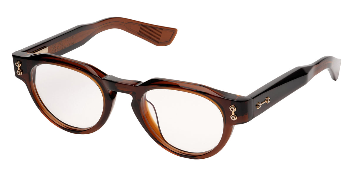 Akoni Andra Rx 549C 47 - Crystal Dark Brown/12k Gold #id:akoandrarx549c_s:102105