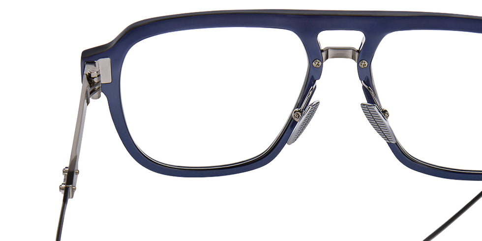 Akoni Argo AF 538C 55 - Pearl Blue/Antique Silver #id:akoargoaf538c_s:104115