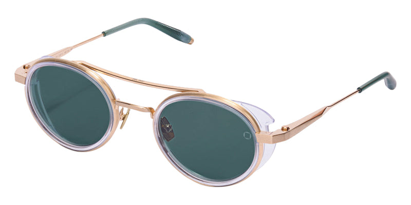 Akoni Astria 532C 48 - 12k Gold/Crystal Clear / Deep Emerald Green #id:akoastria532c_s:100105