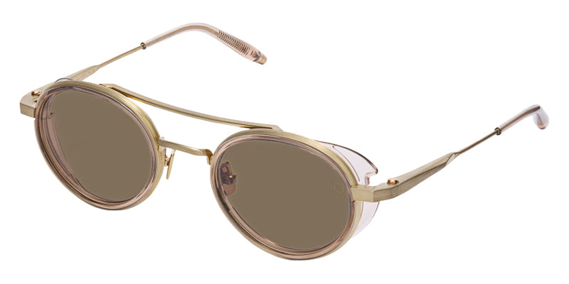 Akoni Astria 532D 48 - Brushed Platinum Gold/Crystal Sand / Dark Brown #id:akoastria532d_s:106105