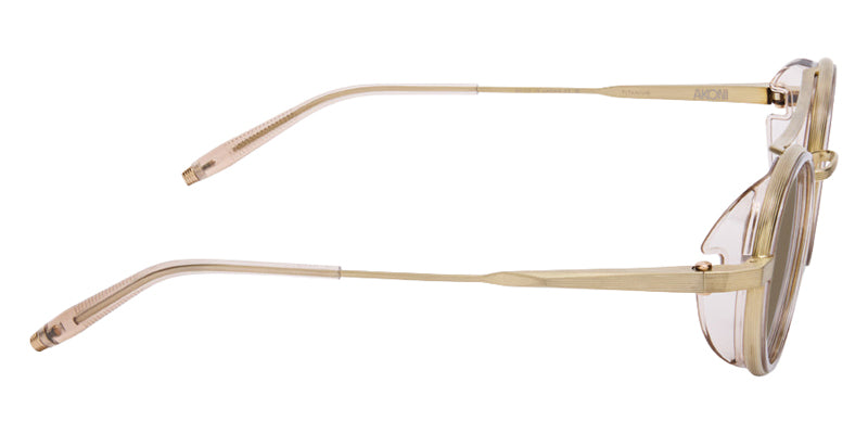 Akoni Astria 532D 48 - Brushed Platinum Gold/Crystal Sand / Dark Brown #id:akoastria532d_s:106110