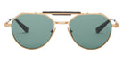 Akoni Astrolis 546B 55 - Brushed 12k Gold/Black / Deep Emerald Green #id:akoastrolis546b_s:104100