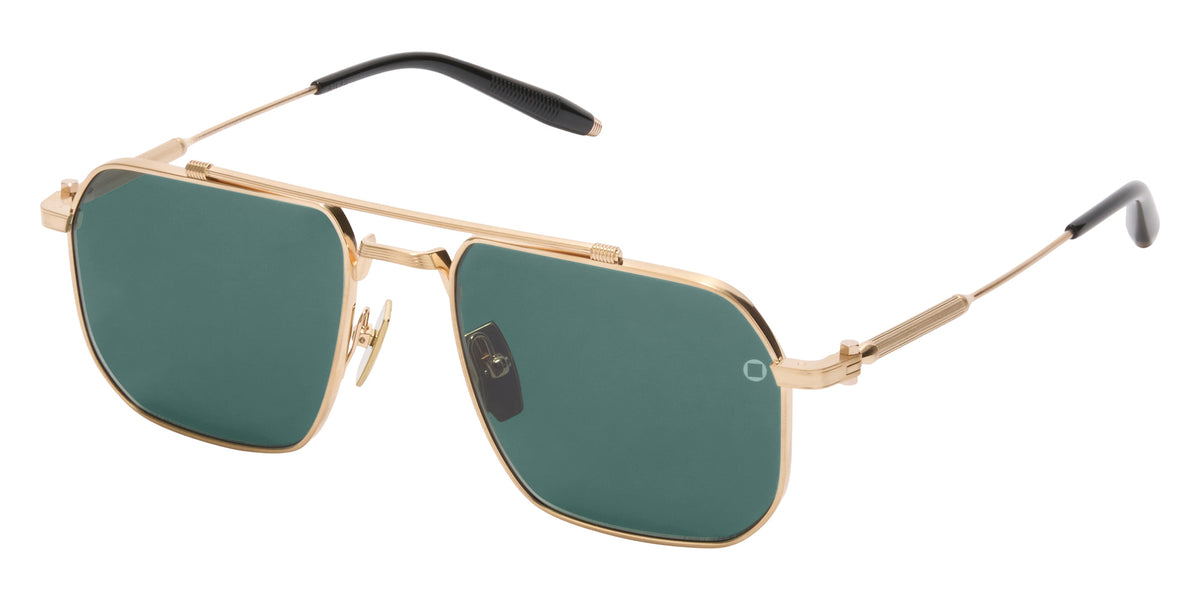 Akoni Atlas 545A 55 - Brushed 12k Gold/Black / Deep Emerald Green #id:akoatlas545a_s:102105