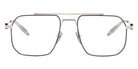 Akoni Atlas Rx 545D 55 - Brushed Silver with Black Enamel/Crystal Gray #id:akoatlasrx545d_s:102100