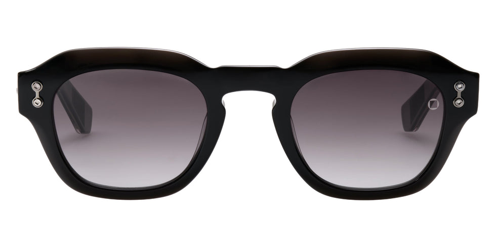 Akoni Blaze 514D-51 51 - Crystal Black/Black Rhodium / Dark Gray to Light Gray #id:akoblaze514d51_s:106100