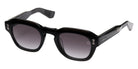Akoni Blaze 514D-51 51 - Crystal Black/Black Rhodium / Dark Gray to Light Gray #id:akoblaze514d51_s:106105