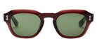 Akoni Blaze 514F-51 51 - Crystal Burgundy/Brushed 12K Gold / Dark Olive #id:akoblaze514f51_s:102100