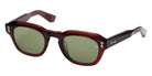 Akoni Blaze 514F-51 51 - Crystal Burgundy/Brushed 12K Gold / Dark Olive #id:akoblaze514f51_s:102105