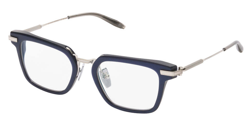 Akoni Compton 542B 51 - Matte Blue/Brushed Palladium/Crystal Gray #id:akocompton542b_s:102105