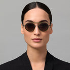 Akoni Eris Gold 505F 46 - 2 Micron 18k Gold/Antiqued Silver / Deep Emerald Green #id:akoerisgold505f_s:100125