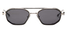 Akoni Eris-Two 508E 51 - Brushed Silver/Brushed Black Rhodium / Dark Gray #id:akoeristwo508e_s:100100
