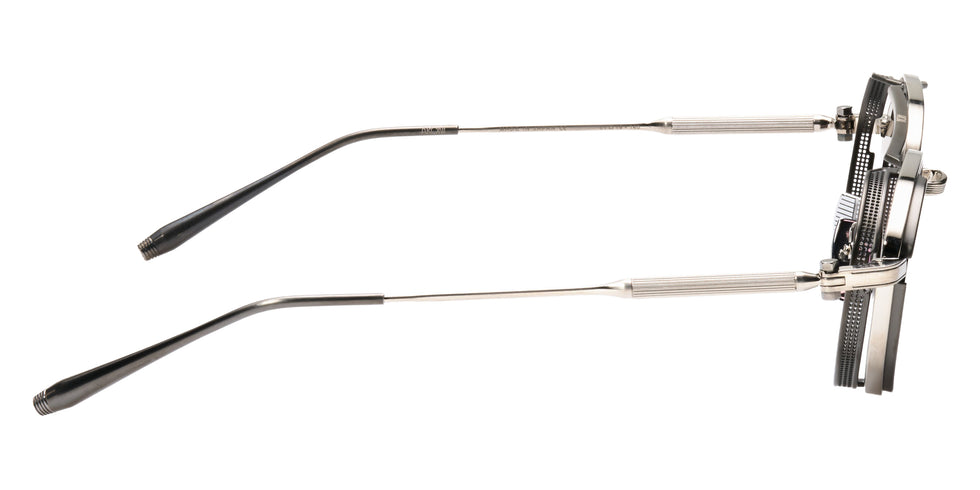 Akoni Eris-Two 508E 51 - Brushed Silver/Brushed Black Rhodium / Dark Gray #id:akoeristwo508e_s:100110