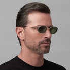 Akoni Eris-Two 508E 51 - Brushed Silver/Brushed Black Rhodium / Dark Gray #id:akoeristwo508e_s:100115