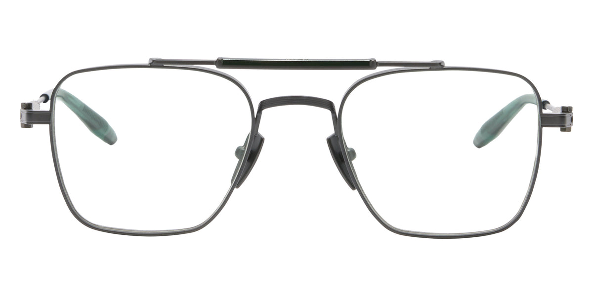 Akoni Europa 200H 50 - Brushed Black Iron with Emerald Enamel/Crystal Deep Emerald / Light Deep Emerald Green Gradient #id:akoeuropa200h_s:100100