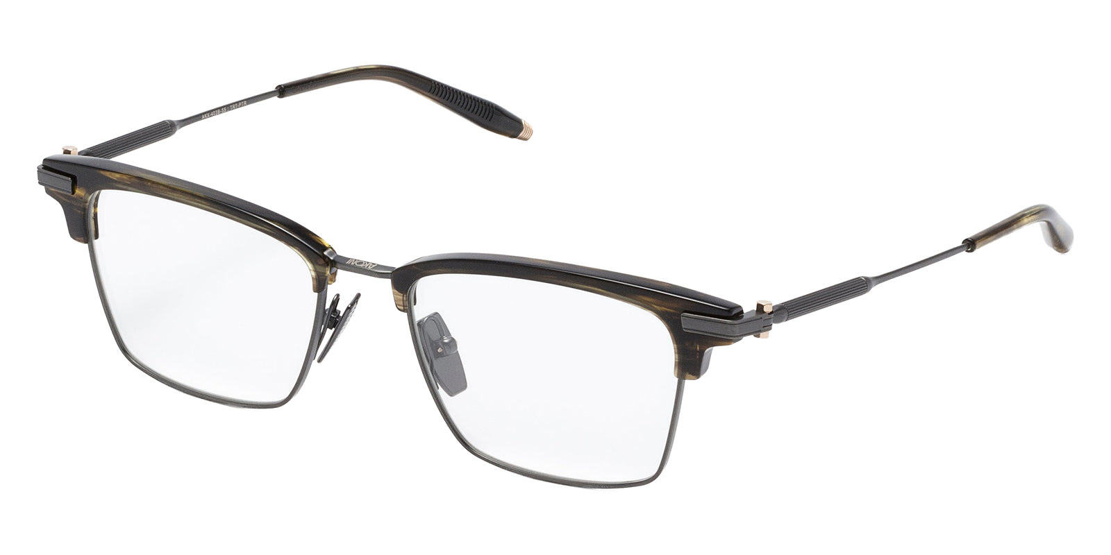 Akoni Galileo 403B 52 - Dark Tortoise/Antiqued Pewter #id:akogalileo403b_s:104105