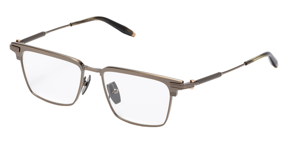 Akoni Genesis 302A 53 - Antiqued White Gold/Dark Tortoise #id:akogenesis302a_s:100105