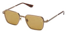 Akoni Giano-Two 548C 50 - Antique 12k Gold with 12k Gold/Havana / Senape #id:akogianotwo548c_s:100105