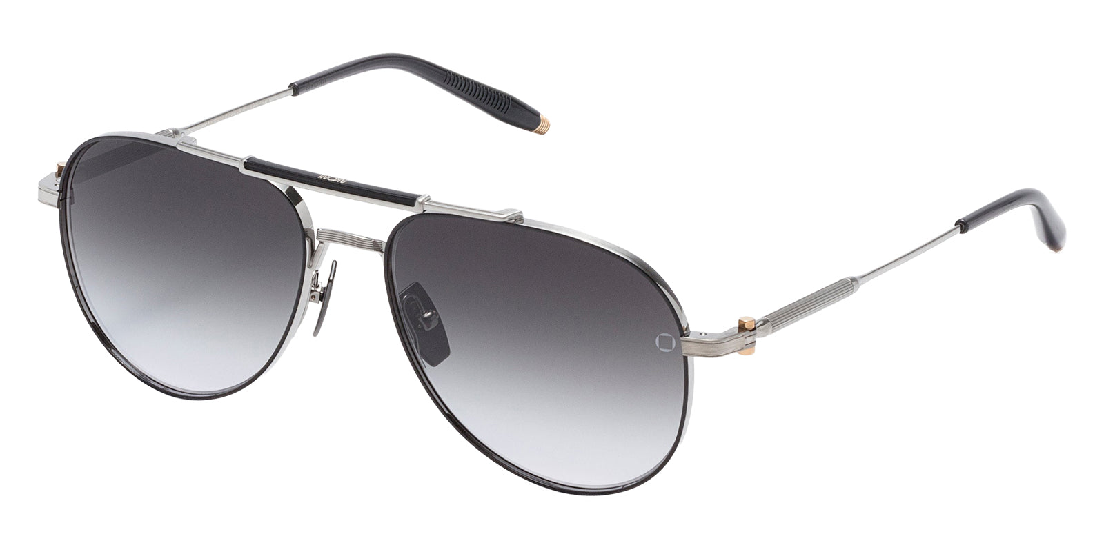 Akoni Hydra 202B 59 - Brushed Palladium/Dark Crystal Gray / Gradient Dark Gray #id:akohydra202b_s:100105