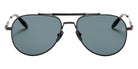 Akoni Hydra 202C 59 - Brushed Black/Olive / Polarized G-15 #id:akohydra202c_s:102100