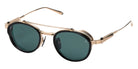 Akoni Infinity 512A 46 - Brushed 12k Gold with Black Rhodium / Deep Emerald Green AR #id:akoinfinity512a_s:102105