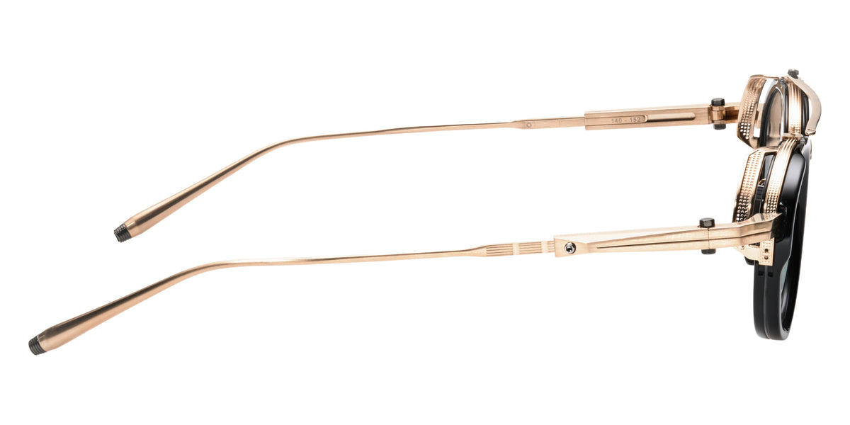 Akoni Infinity 512A 46 - Brushed 12k Gold with Black Rhodium / Deep Emerald Green AR #id:akoinfinity512a_s:102110