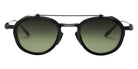 Akoni Infinity 512D 46 - Matte Black/Matte Black with Black Rhodium / Dark Gray to Olive #id:akoinfinity512d_s:100100