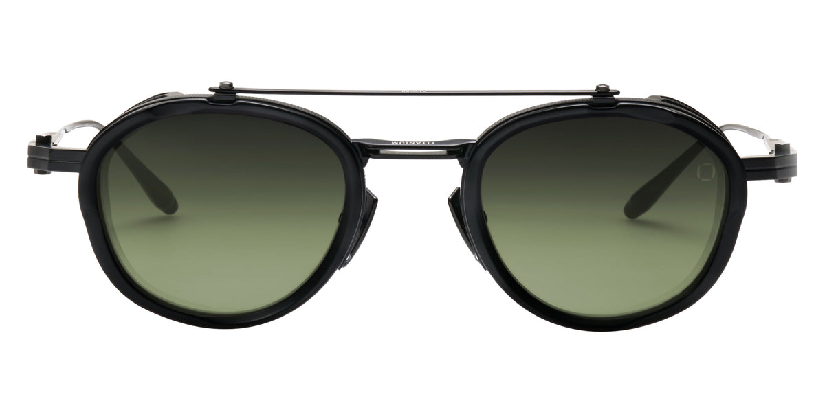 Akoni Infinity 512D 46 - Matte Black/Matte Black with Black Rhodium / Dark Gray to Olive #id:akoinfinity512d_s:100100