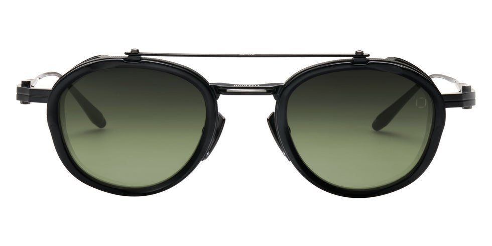 Akoni Infinity 512D 46 - Matte Black/Matte Black with Black Rhodium / Dark Gray to Olive #id:akoinfinity512d_s:100100