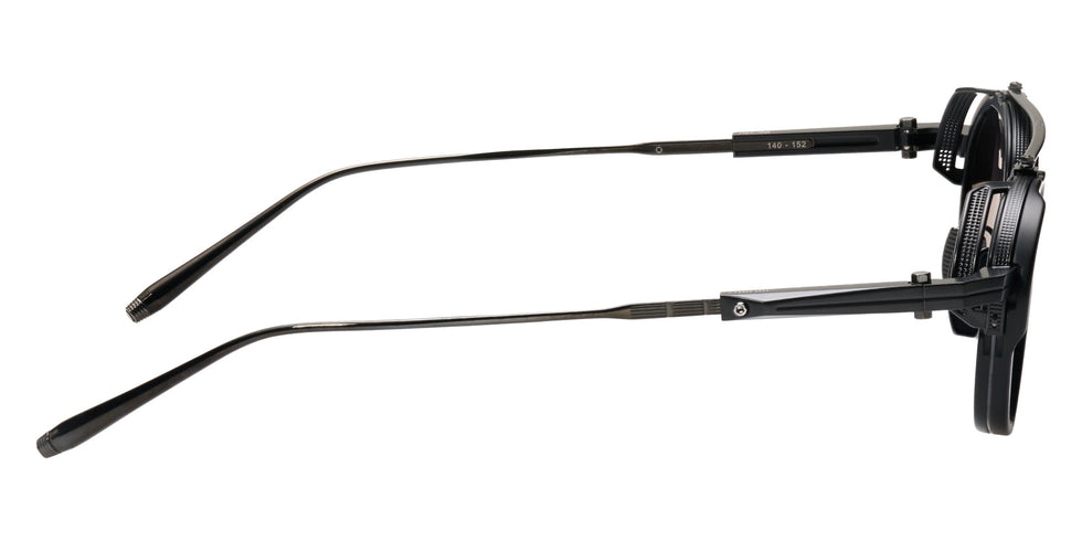 Akoni Infinity 512D 46 - Matte Black/Matte Black with Black Rhodium / Dark Gray to Olive #id:akoinfinity512d_s:100110
