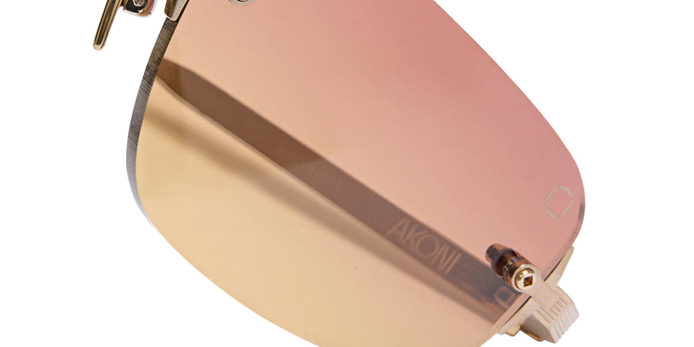 Akoni Juno-Three 536C 53 - Brushed Platinum Gold with Antique Gold / Mars to Amber #id:akojunothree536c_s:100115