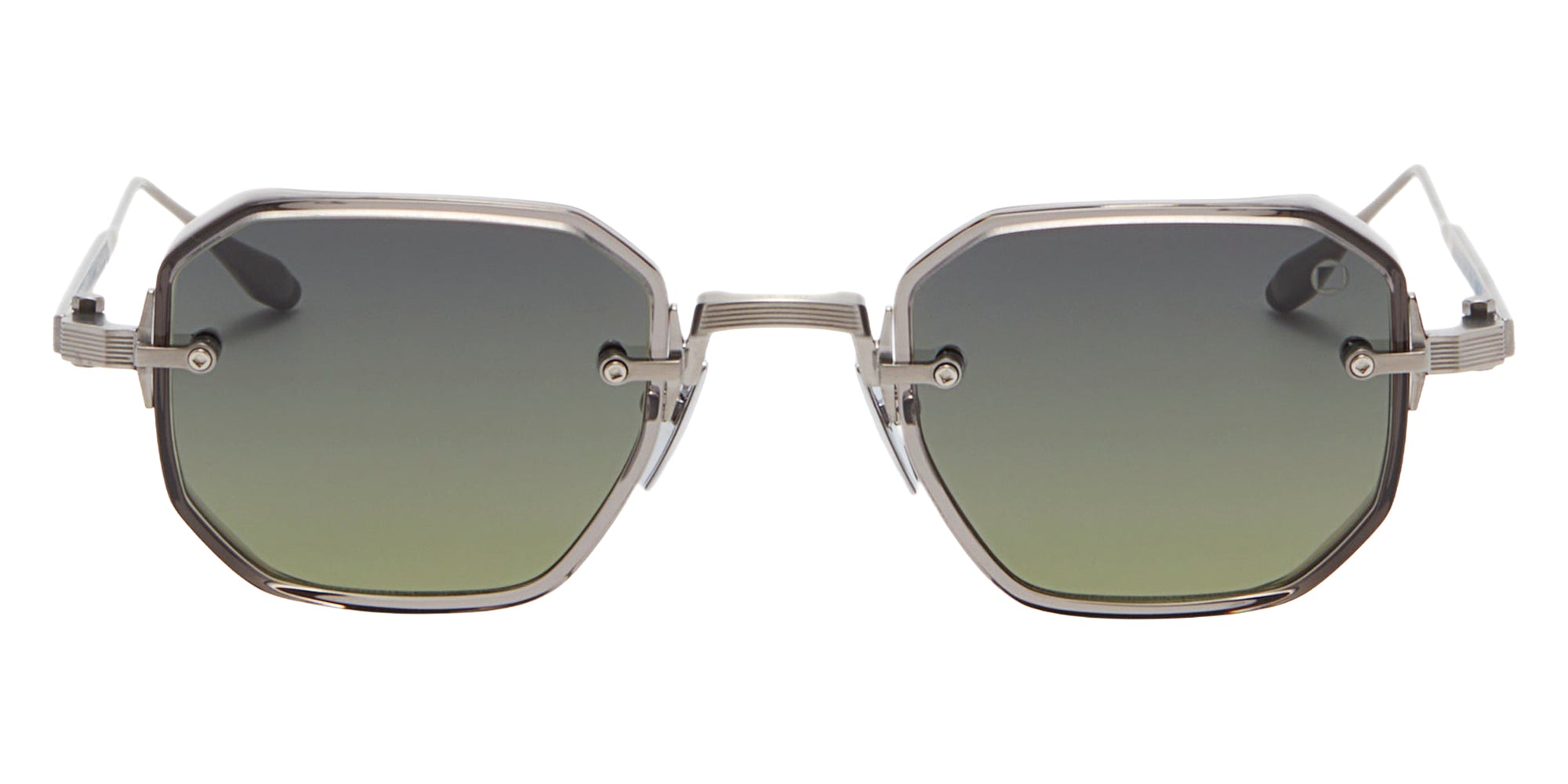 Akoni Juno-Two 307C 47 - Brushed Black Palladium/Dark Gray Crystal / Dark Gray to Olive #id:akojunotwo307c_s:100100