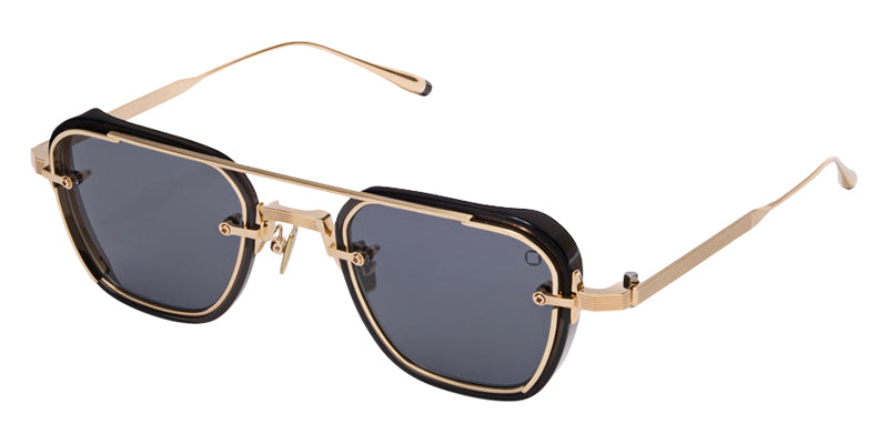 Akoni Jura 537A 49 - 12k Gold/Crystal Black / Dark Gray #id:akojura537a_s:100105