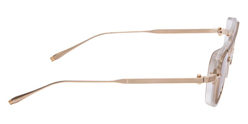 Akoni Jura 537D 49 - Brushed Platinum Gold/Crystal Clear / Mars to Amber #id:akojura537d_s:106110