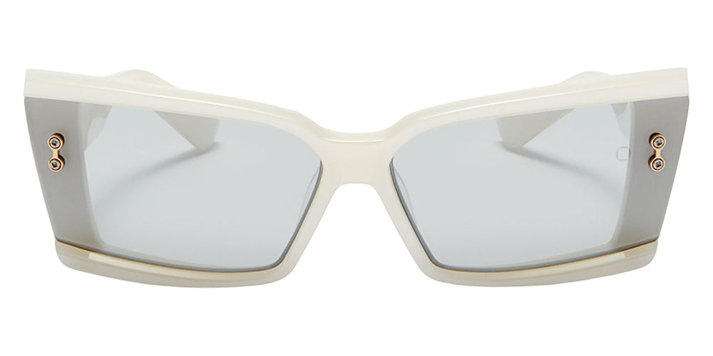 Akoni Lynx 107B 69 - Cloudy White / Medium Gray/Silver Flash Mirrored #id:akolynx107b_s:100100