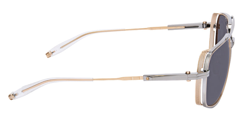 Akoni Pathfinder 503F 59 - Brushed Black Palladium with 12k Gold/Crystal Clear / Gray #id:akopathfinder503f_s:102110