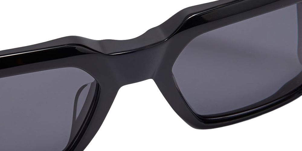 Akoni Pegasus-Two 535A 54 - Black/Black Palladium with machine silver / Dark Gray #id:akopegasustwo535a_s:100115