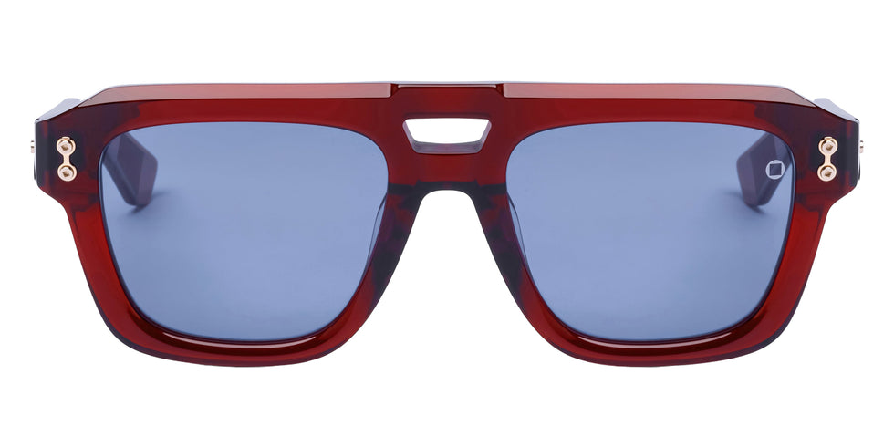 Akoni Perseus 531D 54 - Crystal Burgundy/12k Gold / Dusty Blue #id:akoperseus531d_s:106100