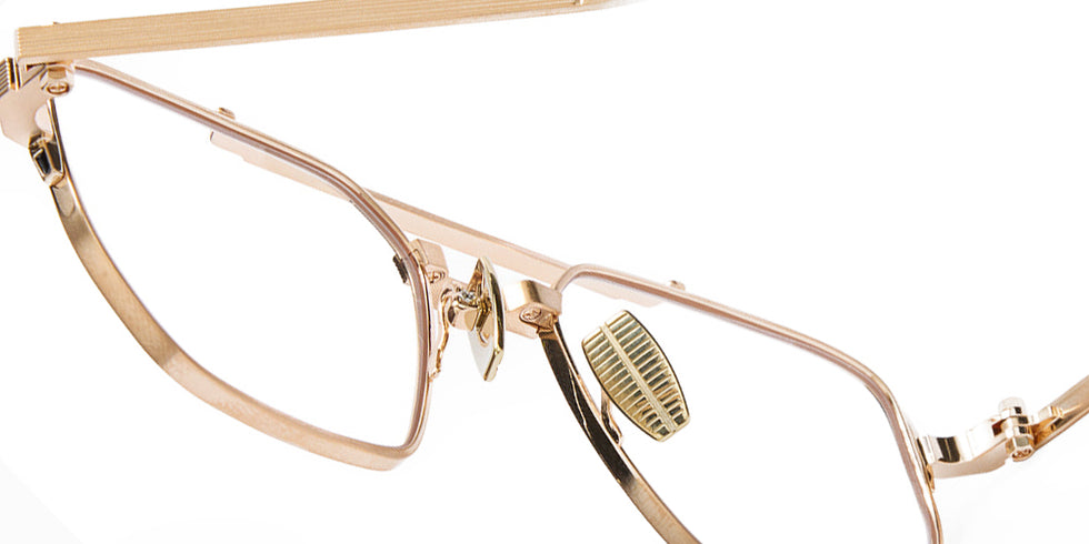 Akoni Proteus Rx 539B 52 - Brushed 12k Gold/Deep Emerald Green enamel #id:akoproteusrx539b_s:100115