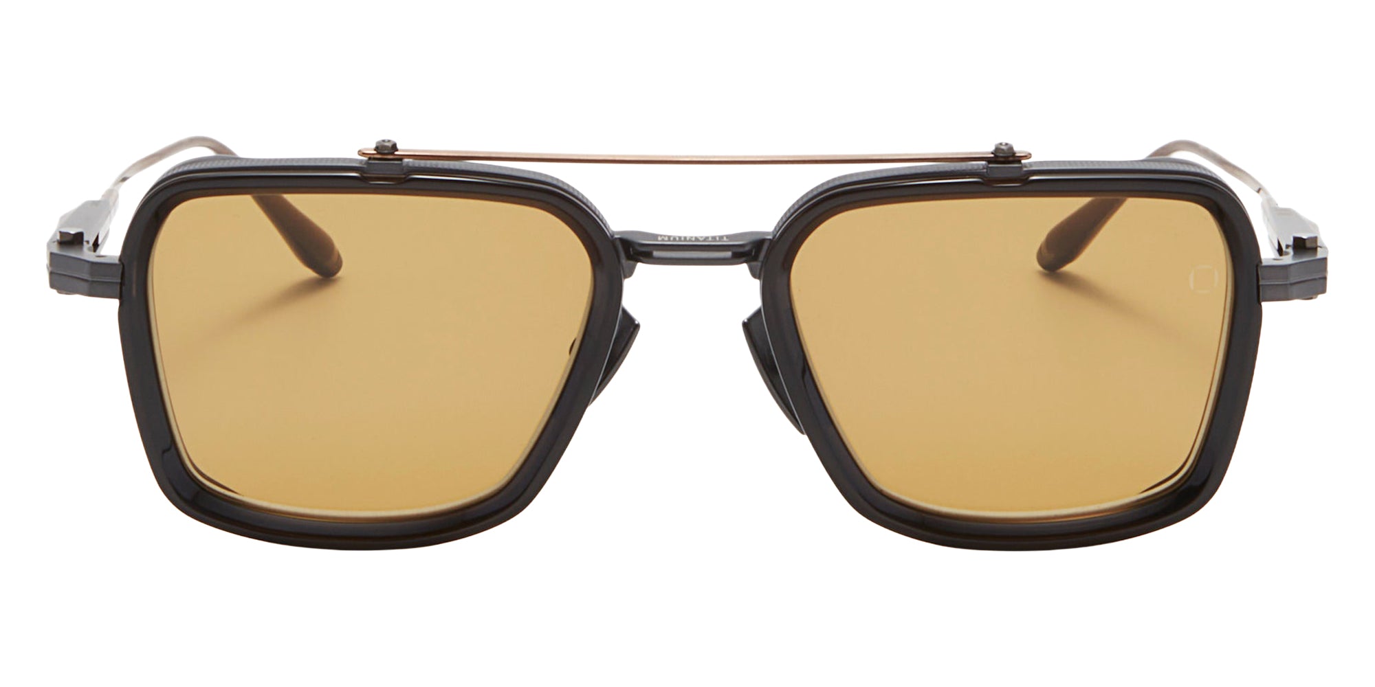 Akoni Solis 507E 51 - Black Iron/Bronze/Black Crystal / Senape #id:akosolis507e_s:100100