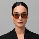 Akoni Solis 507E 51 - Black Iron/Bronze/Black Crystal / Senape #id:akosolis507e_s:100125