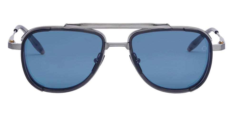 Akoni Spitzer 525D 54 - Brushed Black Palladium/Crystal Gray / Dusty Blue #id:akospitzer525d_s:106100