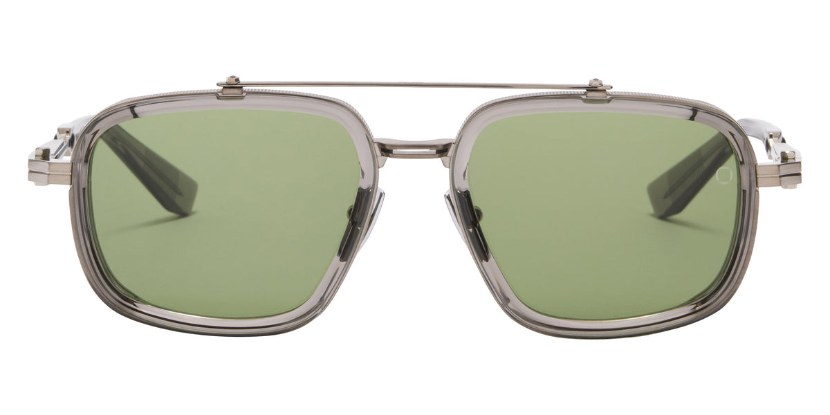 Akoni Stellaris 541B 54 - Brushed Black Palladium/Crystal Gray / Dark Olive #id:akostellaris541b_s:102100