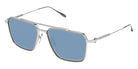 Akoni Telesto 523C 56 - Brushed Silver/Black Palladium / Dusty Blue #id:akotelesto523c_s:102105