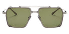 Akoni Tiros 510B 58 - Brushed Black Palladium/Dark Gray Crystal / Dark Olive #id:akotiros510b_s:102100