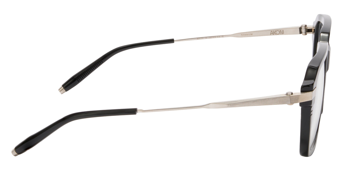 Akoni Vera 543A 54 - Black/Brushed Silver #id:akovera543a_s:106110