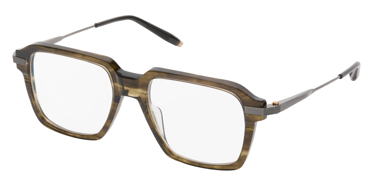 Akoni Vera 543B 54 - Green Swirl/Antiqued Silver #id:akovera543b_s:104105
